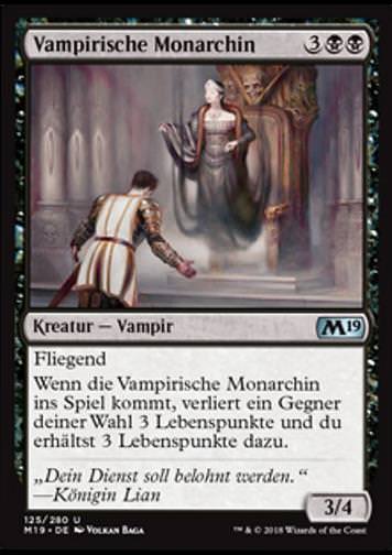 Vampirische Monarchin (Vampire Sovereign)